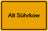 Grundbuchauszug Alt Sührkow